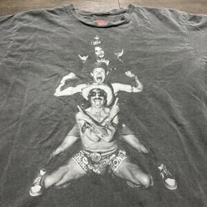 Black Graphic Short Sleeve Tee - Band Graphic